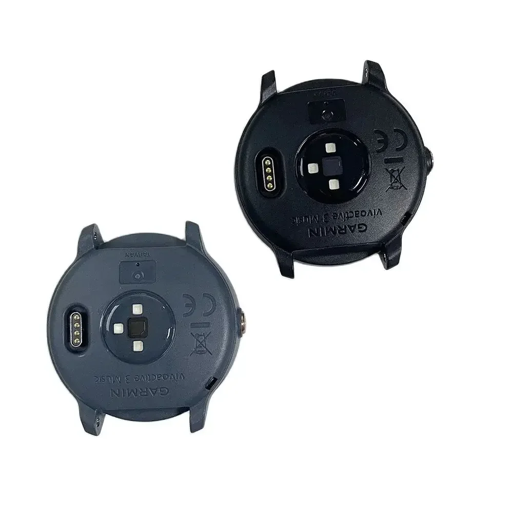 Garmin Vivoactive 3 Music 뒷면 커버 케이스 Vivoactive 3M Garmin 후면 커버(배터리 없음) GPS 수리 부품
