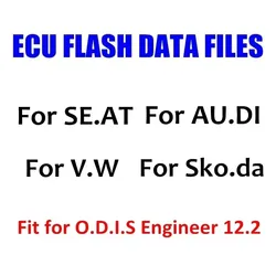 ODIS-E V12.2.0 Software 2023 Newest+ODIS Engineering Flashdaten ECU Firmware Flash Data Files For VW for AUDI for SEAT for SKODA
