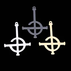 Stainless steel Ghost Rock Band Pendant Accessories Christmas Tree Bracelet Necklace Pendant accessories