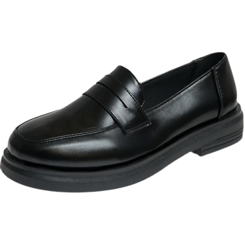 Mary Jane Shoes JK Commuter Uniform Loafers Women Lolita Shoes Girls Japanese School College Gothic Mocassins Leather Flats