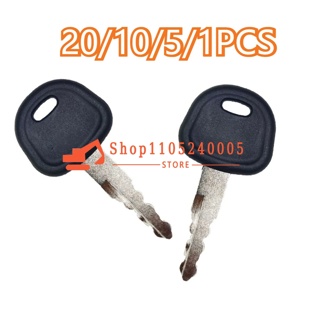 20/10/5/1PCS Brand New Keys for Heavy Equipment Ignition Keys 21N4-10400K
