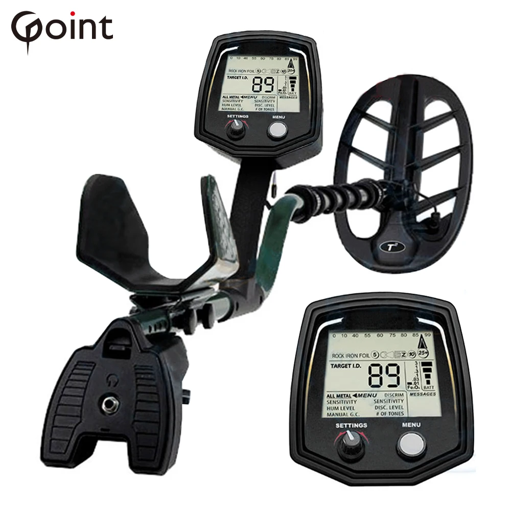 Professional Underground Metal Detector T2 High Sensitivity Treasure Hunter Gold Jewelry Excavator Long Range Industrial Machine