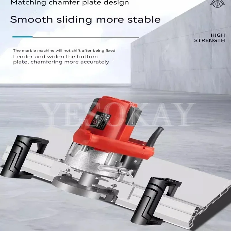 Portable Ceramic Tile Chamfering Machine/45 Degree Chamfering Machine High Precision Cutting Machine Tile Hand Tools/220V