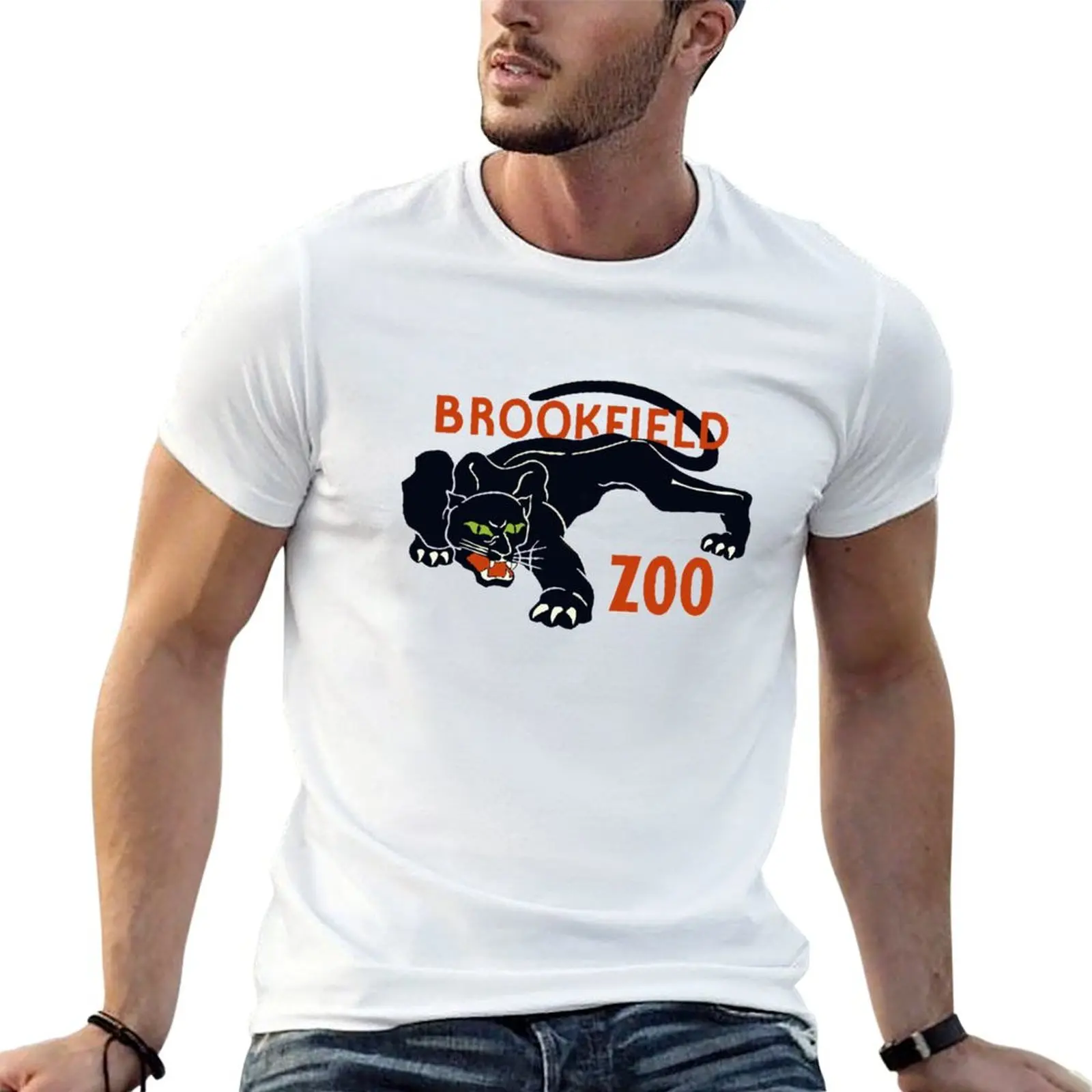 

T-Shirt WPA shirts Zoo shirt t anime Brookfield t cotton Black man Leopard oversize