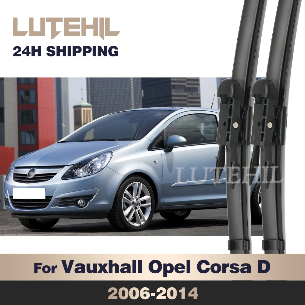 

Wiper Front Wiper Blades For Vauxhall Opel Corsa D 2006-2014 2007 2008 2009 2010 2011 Windshield Windscreen Front Window 26"+16"
