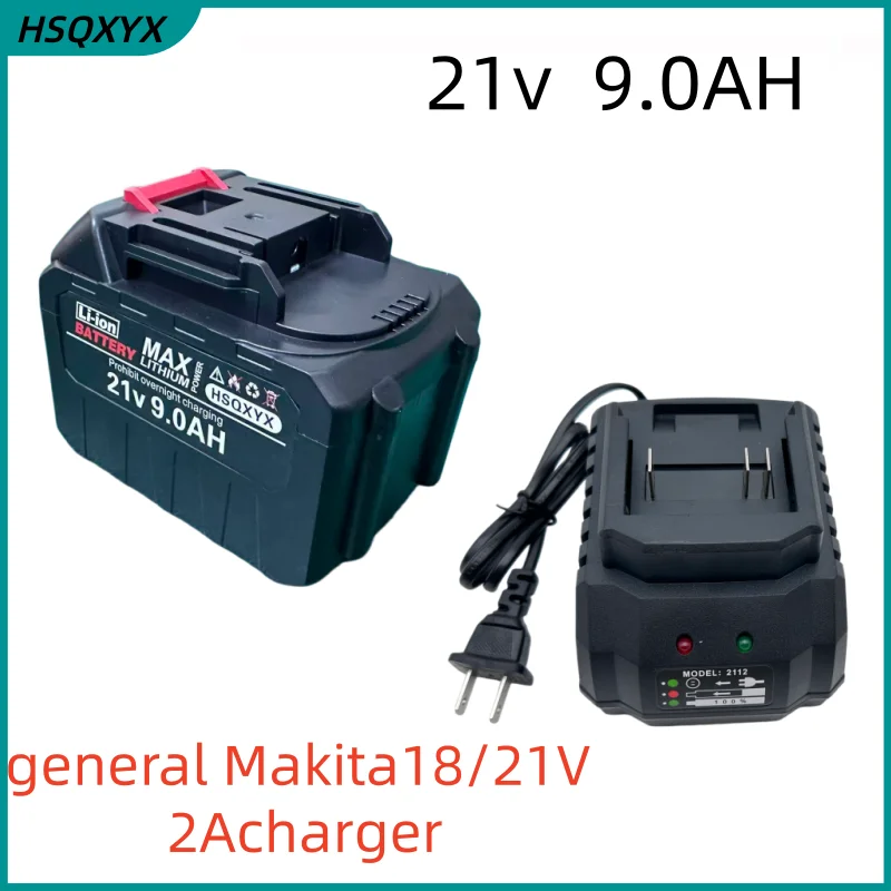 

Используется для литий-ионных аккумуляторов Makita 21В, перезаряжаемых литий-ионных аккумуляторов для электроинструментов 21В, бензопил, ударных гайковертов, 9000 мАч, 5S3P.