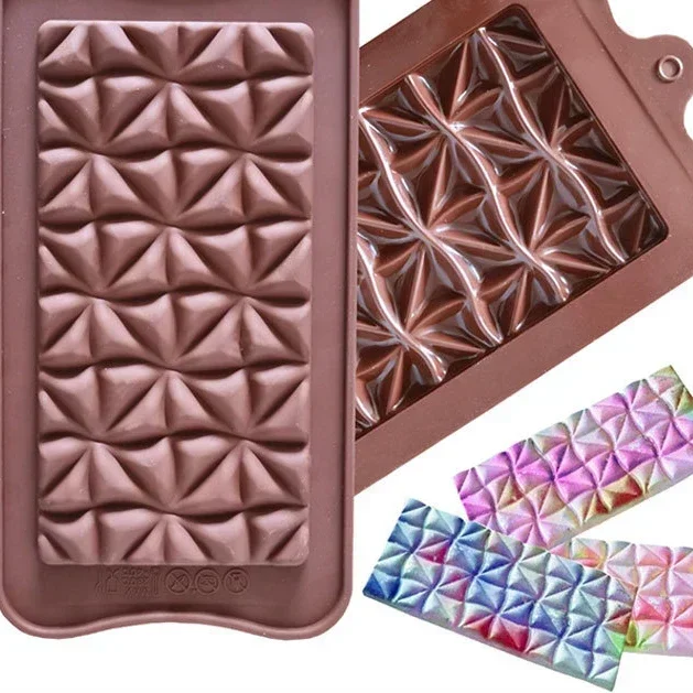 29-style Irregular Silicone Chocolate Baking Mold Porous Flower Love Candy Jelly Ice Making Set Cake Decor Soap Candle Mould