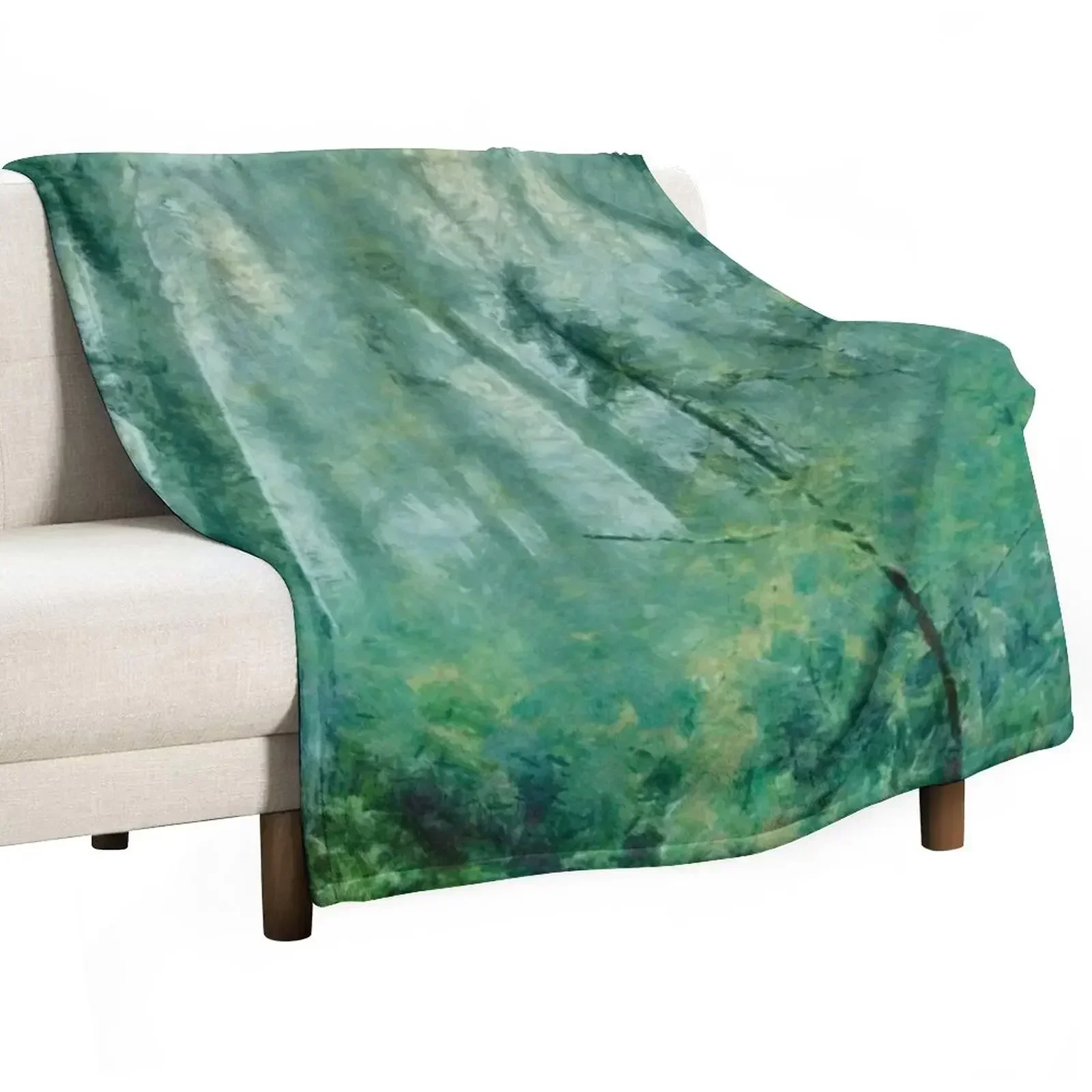 Mysterious Forest Throw Blanket Soft Cozy Blanket for Pet Kids Adults