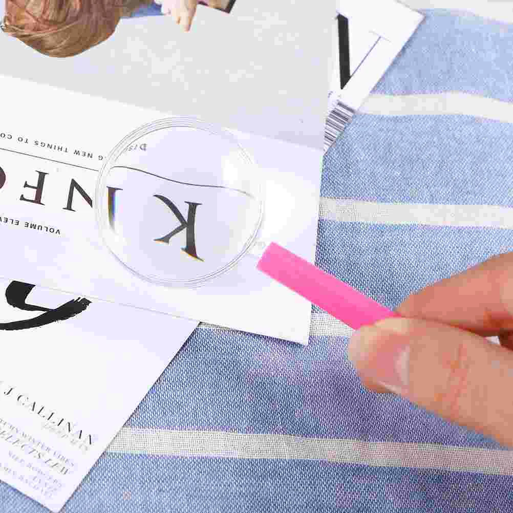 11 Pcs Children's Magnifying Glass Handheld Pocket Kids Observation Magnifier Portable Toy Plastic