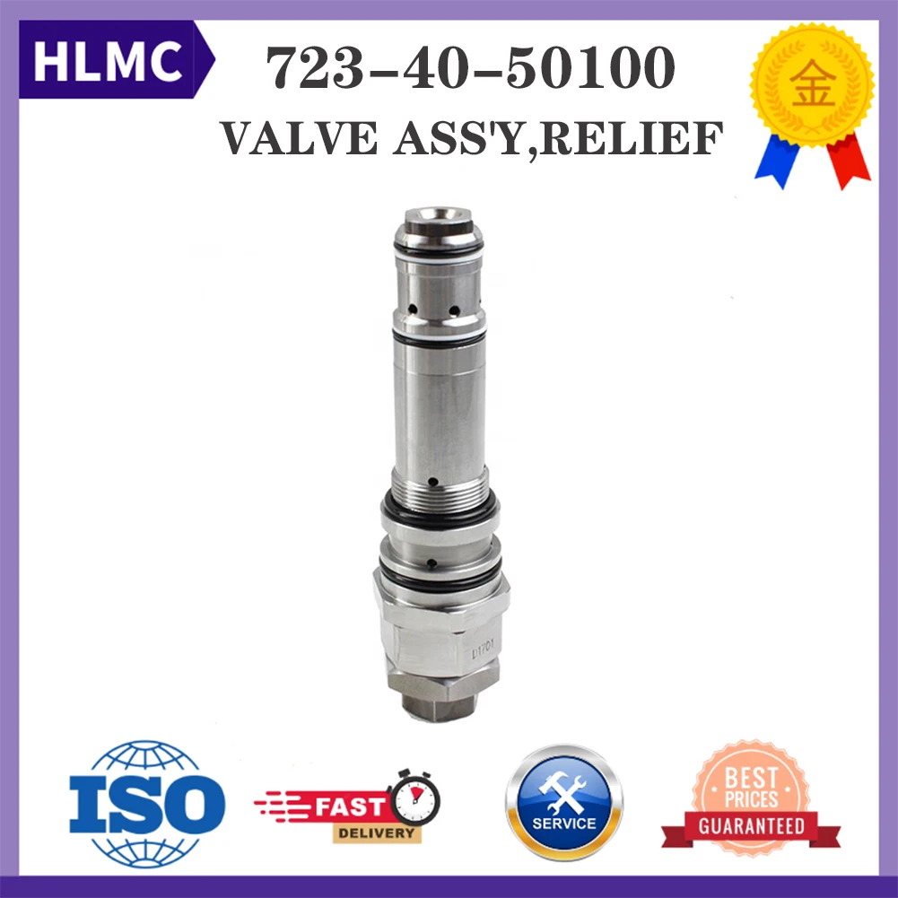 

Hydraulic Parts PC200 PC210 PC220 PC230 PC240 PC250 Main Relief Valve(6d95) Komatsu Relief Valve 723-40-50100