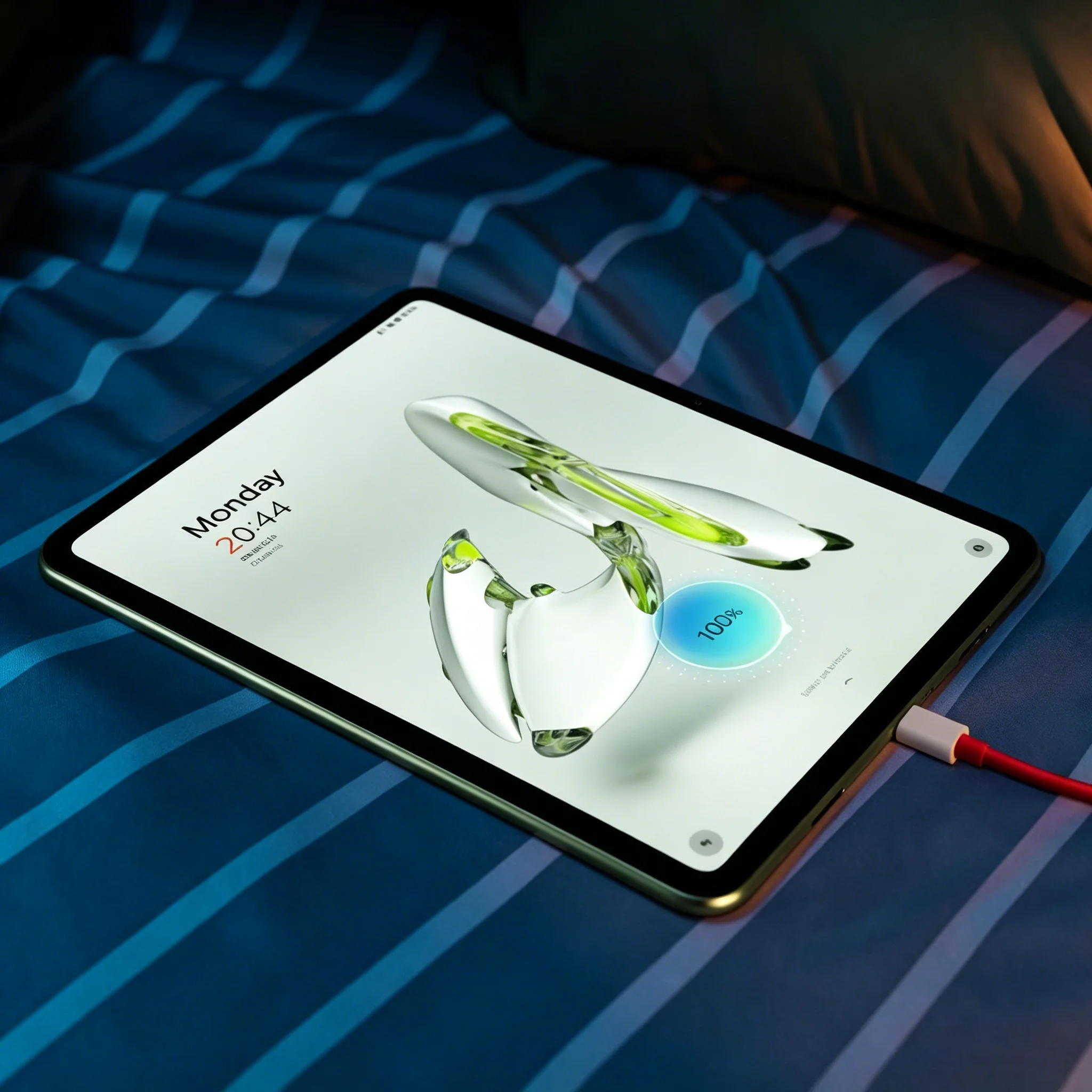 Oneplus Pad Go 8+128G, Disfruta Todo el Día, 8000mAh, LTE, Pantalla 2.4K de 28.85cm con Protección Ocular, Dolby Atmos, Cuatro Altavoces 6