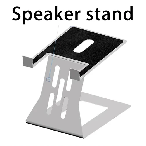 Imagen 2 del producto Soporte de altavoz de escritorio, estante profesional, soporte para altavoces, soporte para Monitor de estudio, estante, dispositivo de mesa, soporte para altavoz elevador