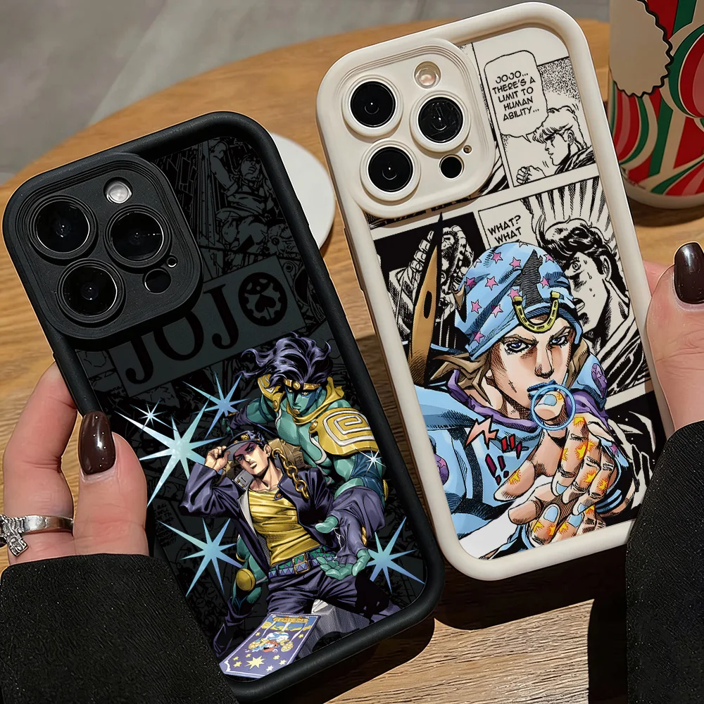Anime J-Jojo Bizarres AdventureS Phone Case For Samsung S26 S25 S24 S23 S22 S21 S20 F06 M16 Note 20 FE Plus Ultra 4G 5G Cover
