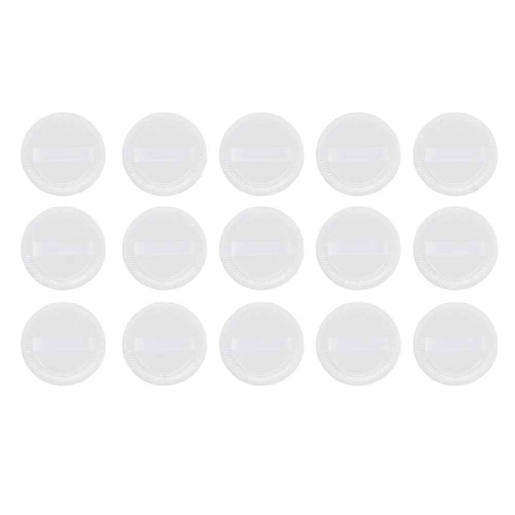 

15Pcs Woman Makeup Puff Tool Delicate Touch Durable Long Lasting Skin Friendly Beauty Rounded Powder Puff Makeup Powder