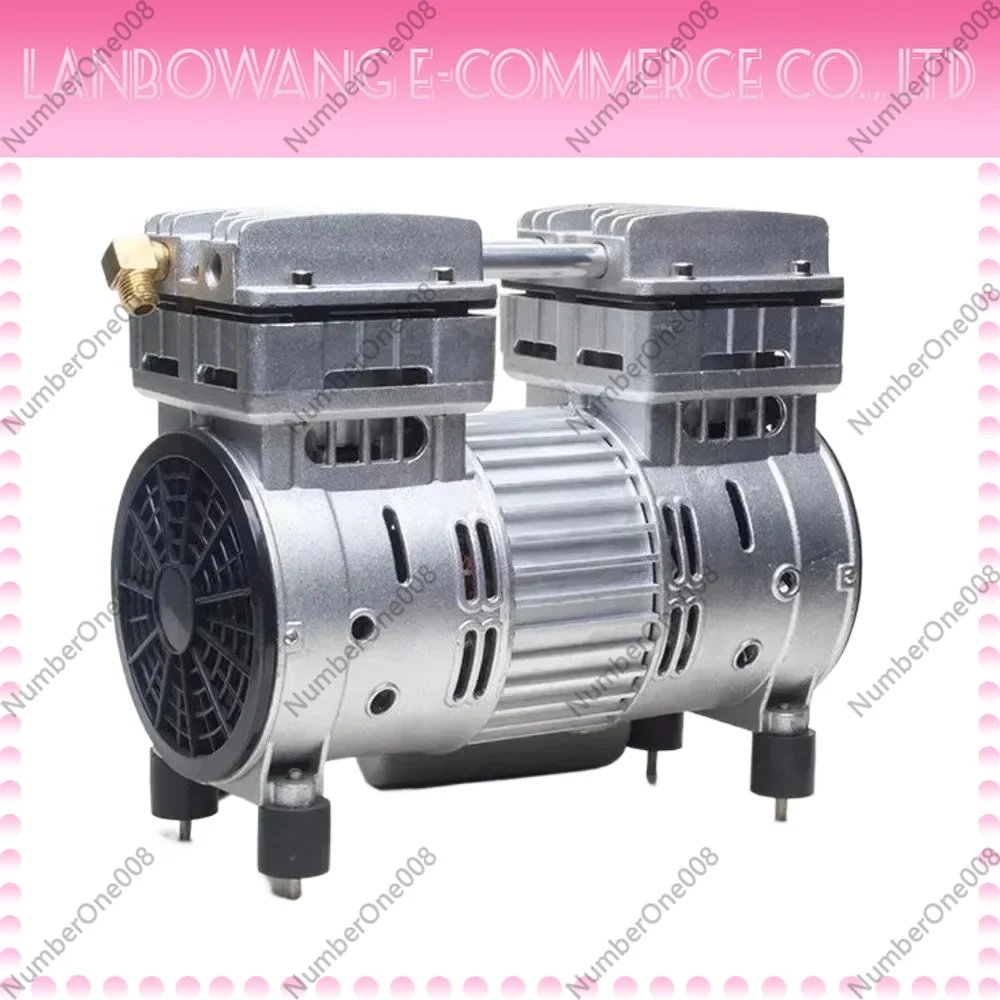 tete-de-pompe-silencieuse-sans-huile-220v-750w-60l-min-07mpa-avec-dissipateur-thermique-pour-compresseur-d'air