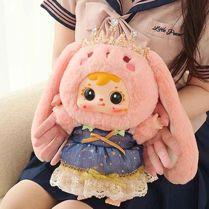 

Samuel Мягкий очаровательный кролик серии четвертого поколения, плюшевая глухая коробка, 400% корпус, милые куклы, украшения, подарок