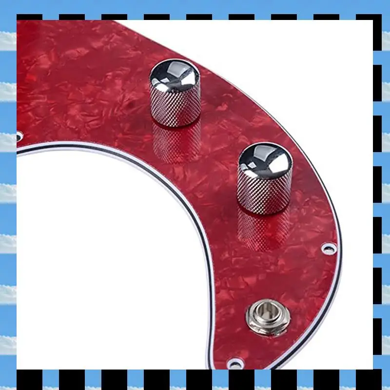 ABME Acoustic Guitar Body Guard, 3 Layer Plectrum Protection Scraper Guitar Parts For Guitar Bass