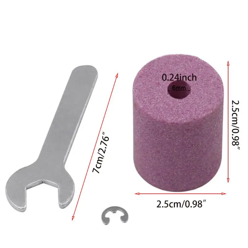 2-12.5mm Portatile Punta Del Trapano Per Affilare I Coltelli Corindone per Strumenti Smerigliatrice per Trapano Per I per