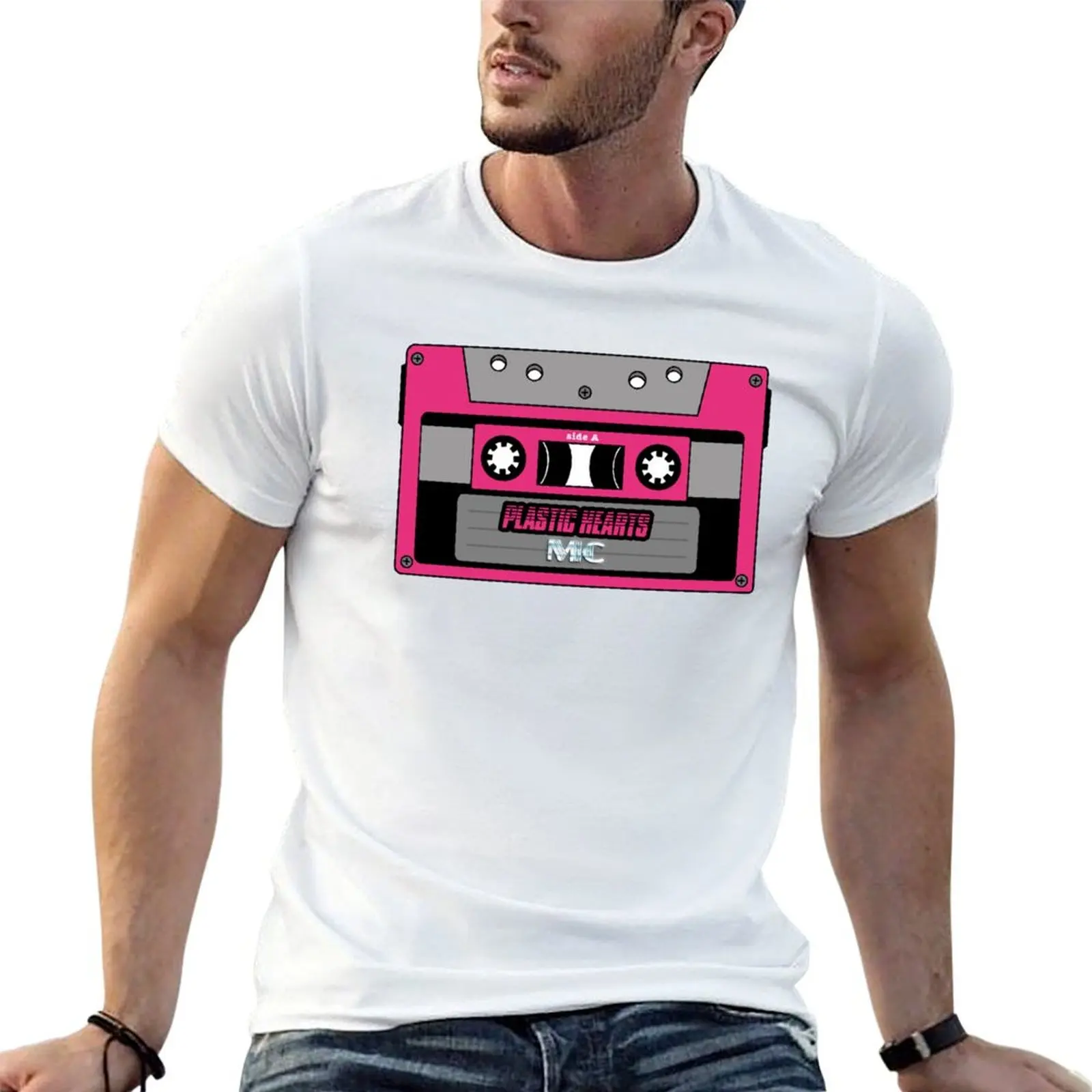 

man funny album for T-Shirt t casual men man t Hearts Plastic Miley Cyrus shirts shirts Mixtape
