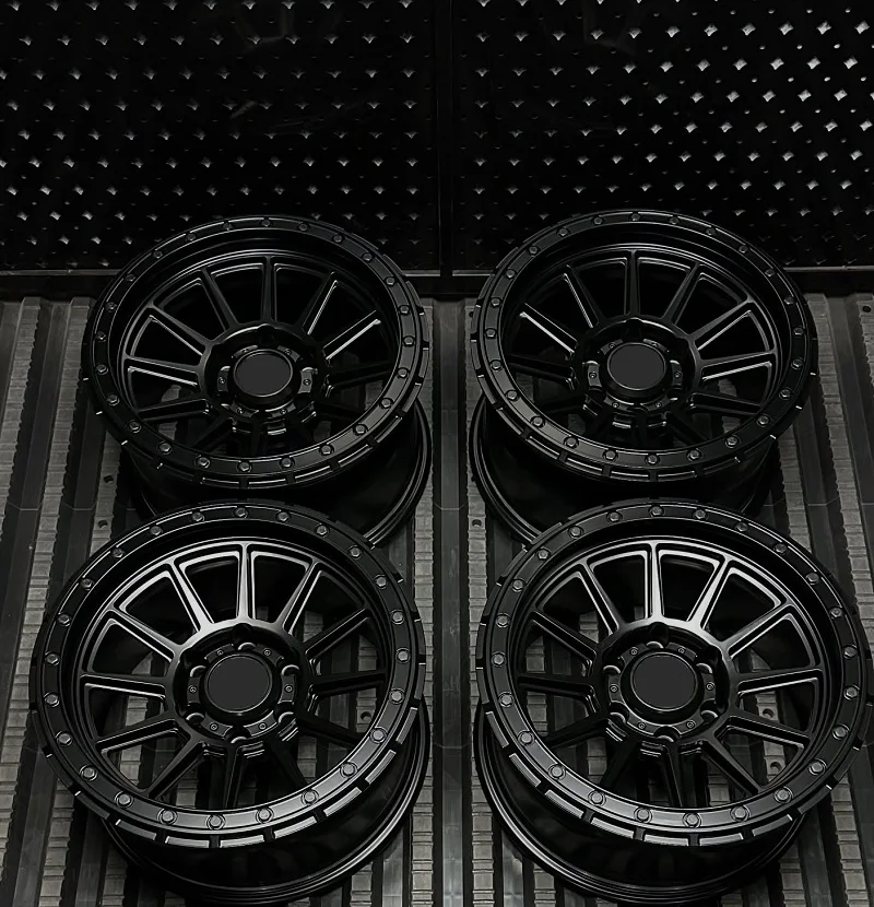 Off Road Car Rim Wheel Fitments Wheels 20 18 17 Inch Customize Rim Deep Lip Real Beadlock Passenger Wheels