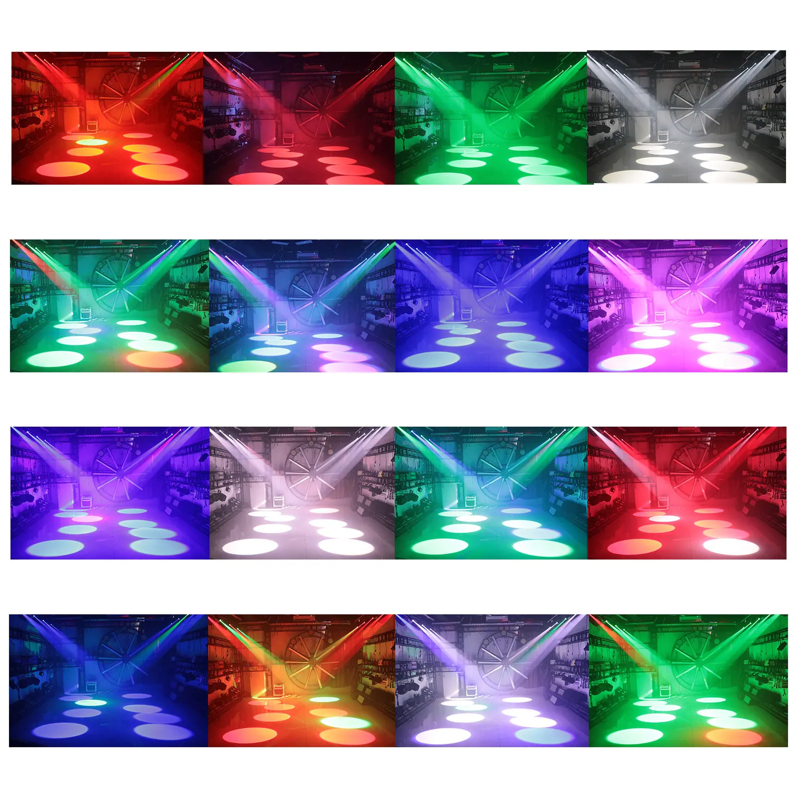 أضواء LED شعاع ضوء LED صغيرة مع جهاز تحكم عن بعد ، أضواء كاشفة ، تأثير مسرحي ، إضاءة دي جي ، ديسكو ، حفلة ، بار ، نادي ، عرض ، زفاف #3