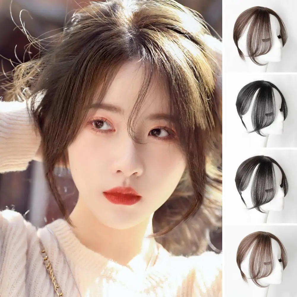 

Женские накладные челки-клипсы: натуральные, объемные, 3D, французские, для лба, черные, коричневые, боковые, с эффектом перуки