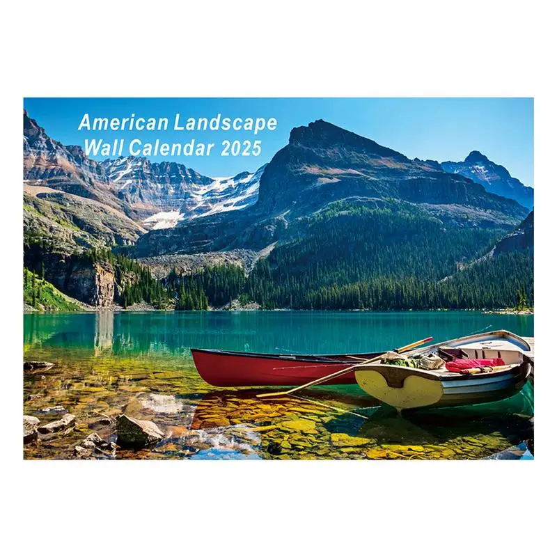 Wall Calendar Landscape National Parks Wall Calendar 2025 Thick Paper Calendar 12 Months From Jan. 2025 Dec. 2025 Monthly