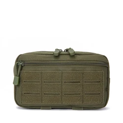 EDC Molle Tactical Pouch Waist Pack Compact Utility Pouches Waist Belt Bag Medical Bags Phone Case Hunting Accessories