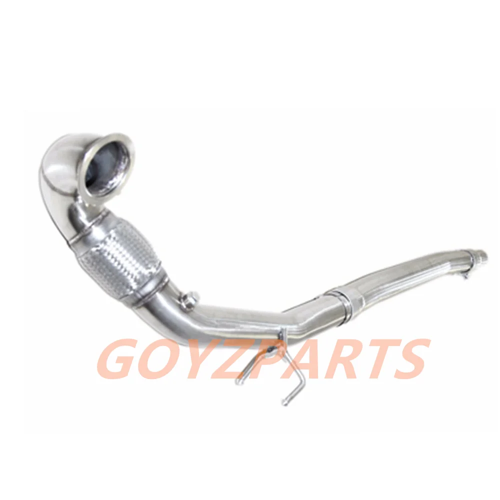 Car Modification Exhaust Pipe Suitable For Volkswagen en Golf R 2015-2016 MK7 2.0T V With 3 Inches