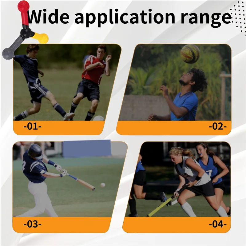 

2Pcs Reflex Training Tossing Stick Improving Reaction Speed Trainer Hand-Eye Coordination Baseball For Pre-Game Warm-Ups