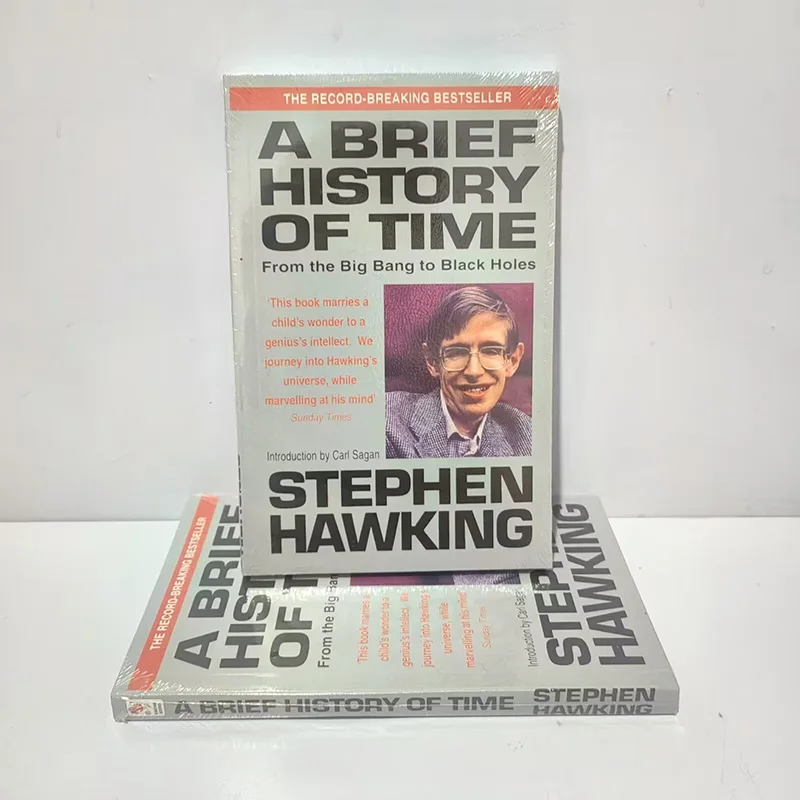 

Краткая история времени на английском языке. Натуральные научные романы о тайнах Вселенной. Английские книги Libros Livros.