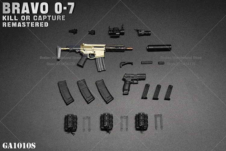 Easy&Simple GA1010S 1/6 Scale BRAVO 0-7 Night Battle Ghost Male Soldier 12inch Action Figure Doll Collection - view 6