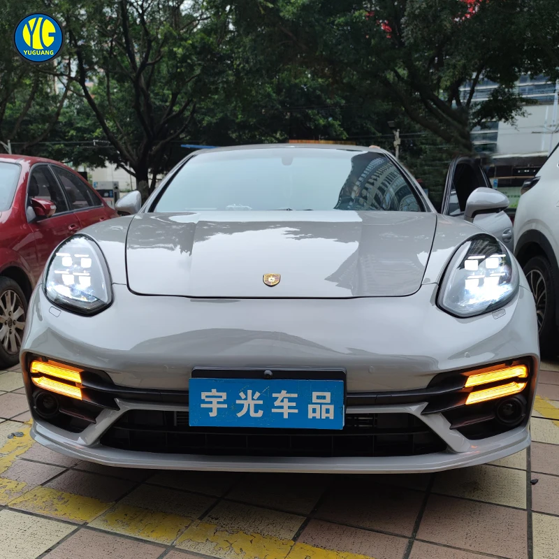 Wholesale Car Head LampL Posche 970 LED Front Light Upgrade 2024 Pdls Matrix LED Headlights Light for Porsche Panamera 2010-2016