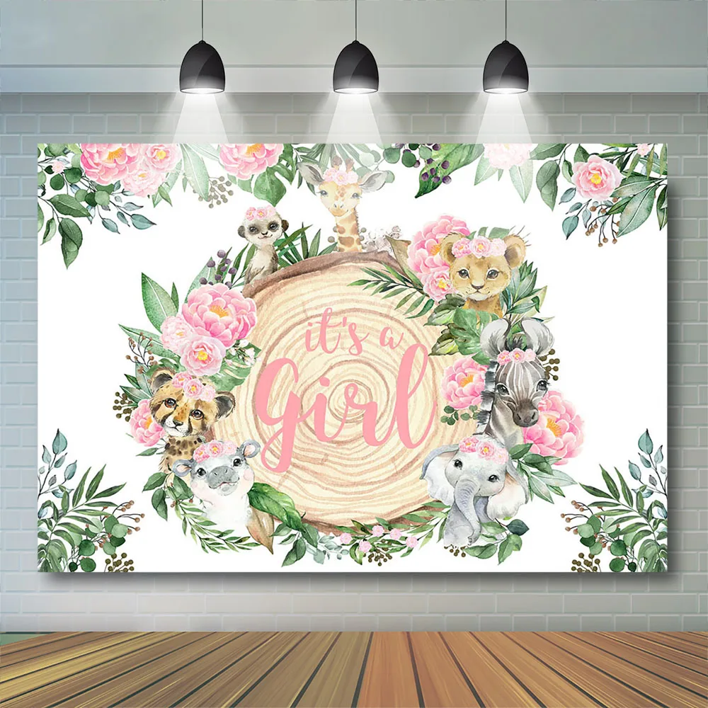 Mocsicka Wild One Baby Shower decoración de fiesta telón de fondo niño niña niños cumpleaños personalizar fotografía fondo Prop pastel Smash foto