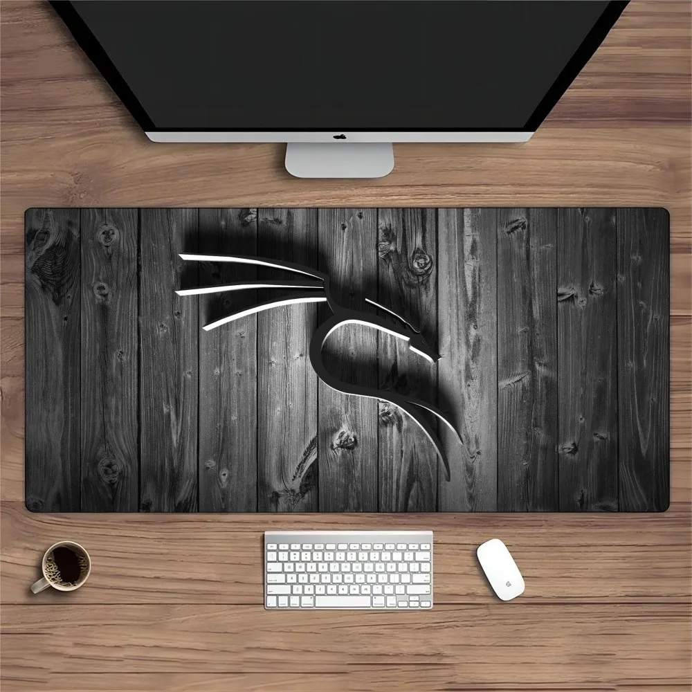 Kali Linux Mousepad Mouse Pad Gamer HD Print Computer Mouse Mat Office Rubber Keyboard Mat