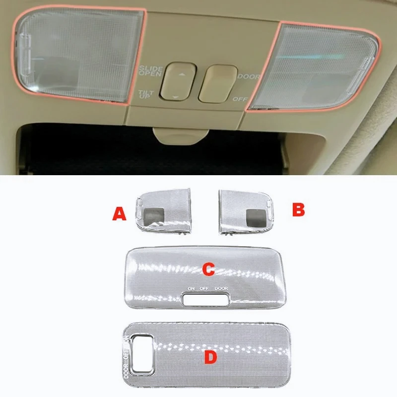 For Toyota Land Cruiser Prado LC120 FJ120 2003 -2009  Lexus GX470 2003-2009 Auto Internal Reading Light Cover Roof Lamp She
