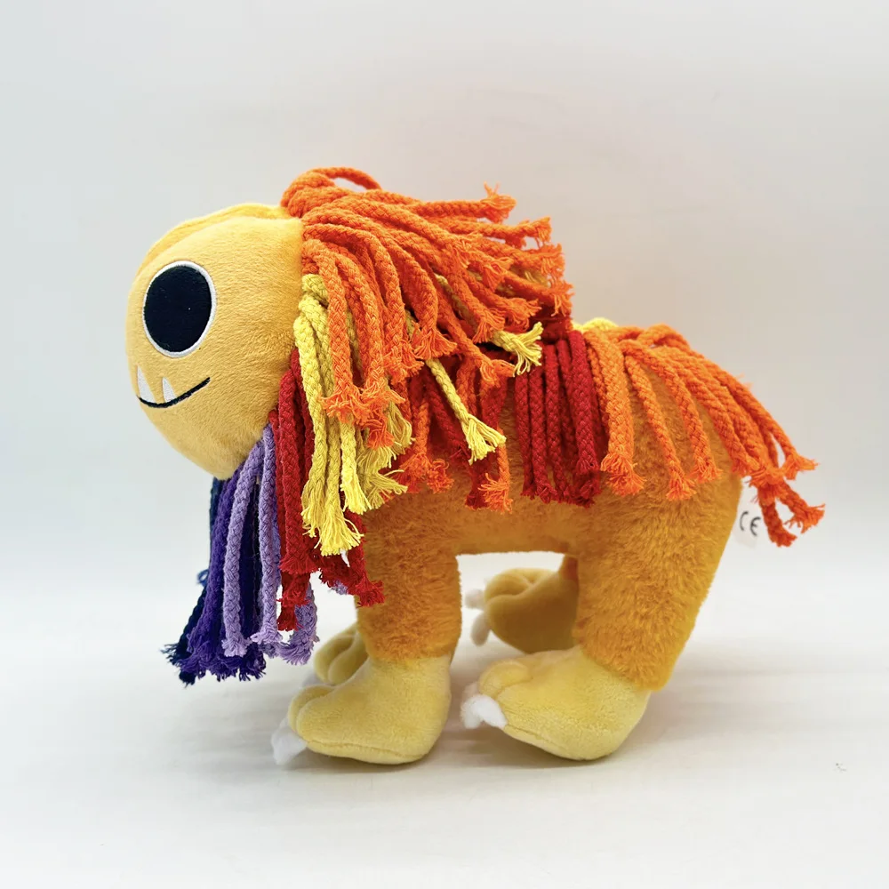 25 cm Yarnaby colorato leone bambola sorriso bicho giocattolo camera da letto divano decora cuscino per regali di compleanno per bambini