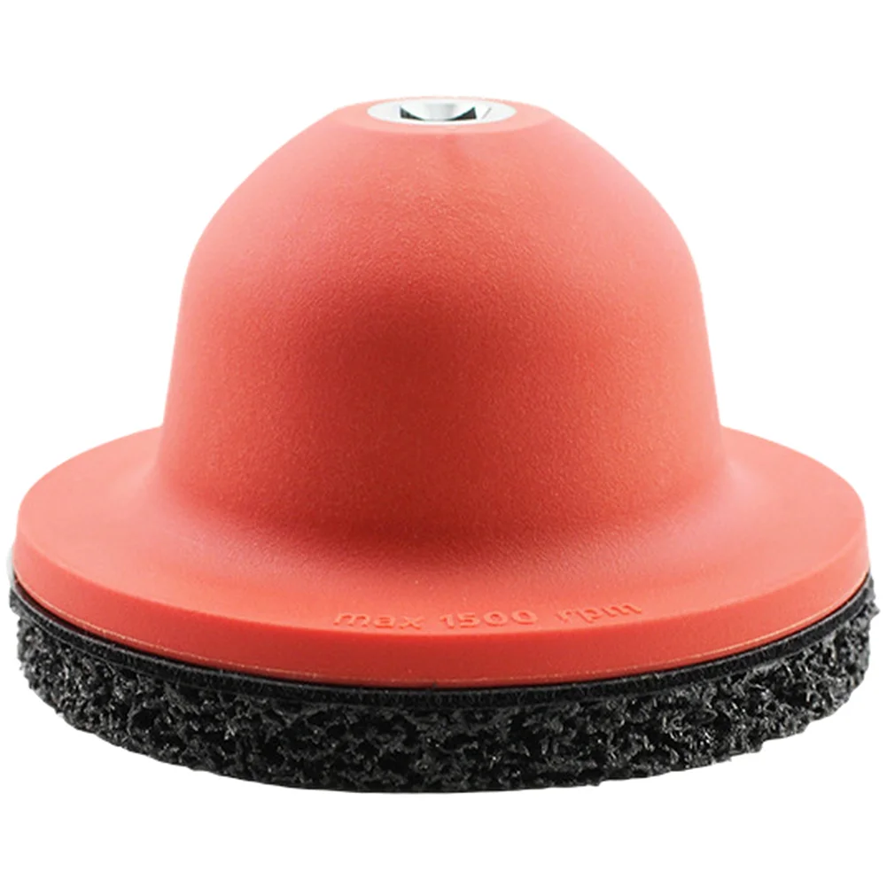 Red Wheel Hub Grinder Efficient Paint Stripping Tool Brush Polishing Disc Abrasive Head Grinding And Polishing