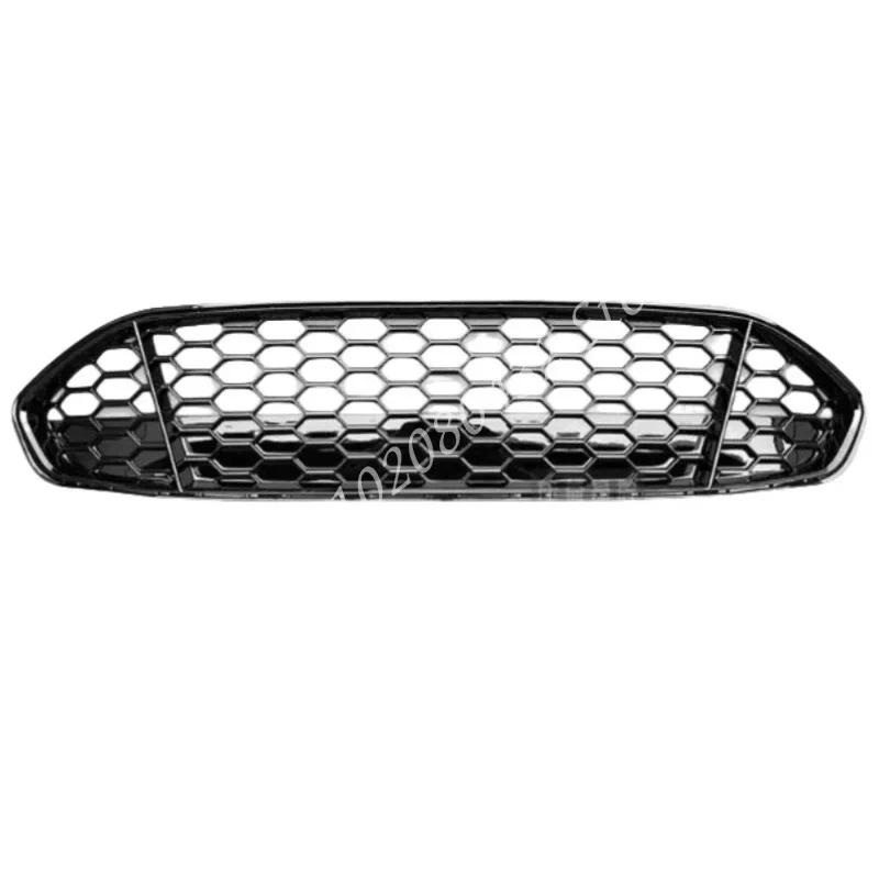 Car Front Upper Honeycomb Grilles Vent Grille For Ford Fusion Mondeo 2013-2016 Front Hood Bumper Grille Racing Grill