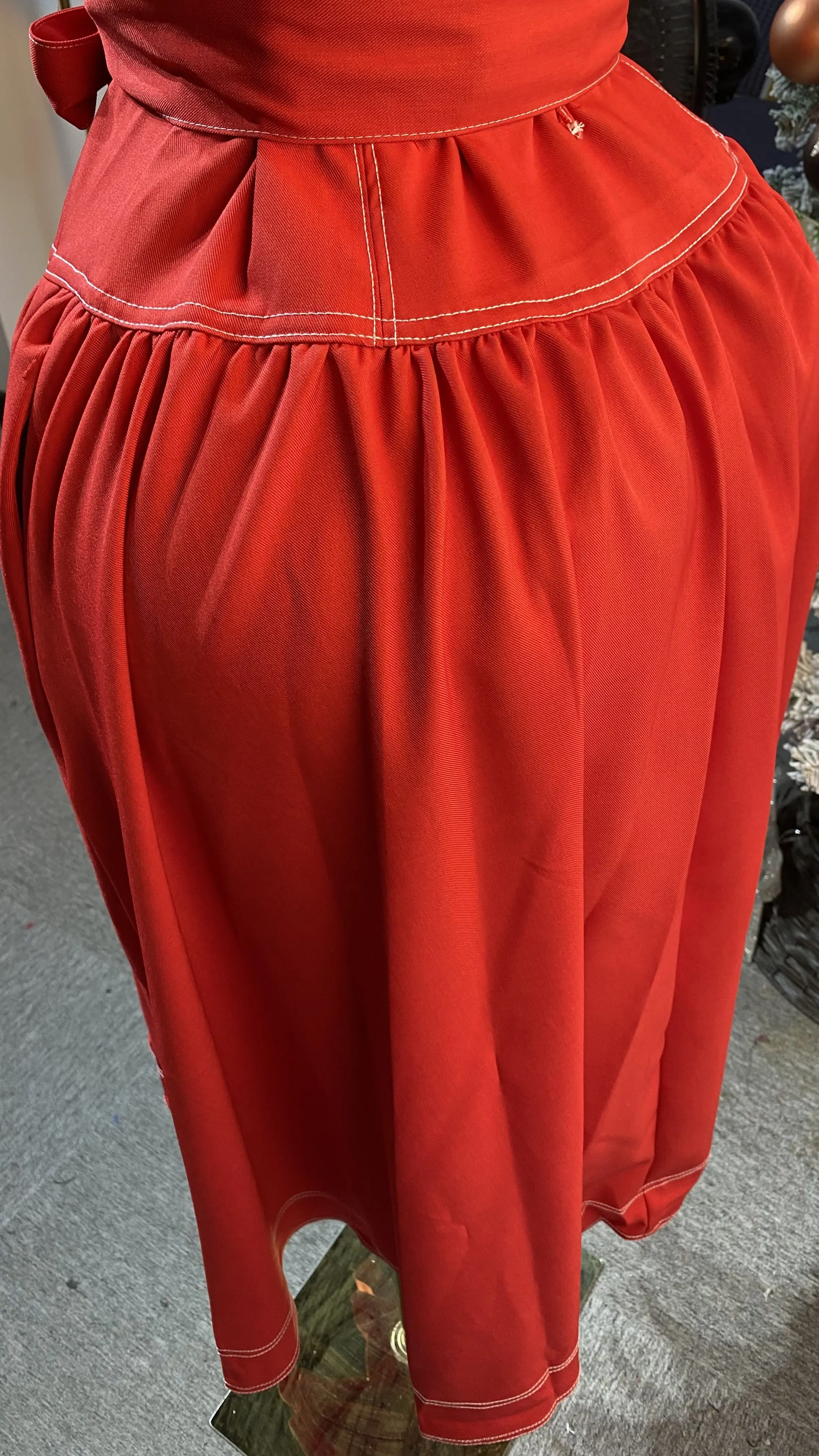 سترة رياضية صيفية أنيقة بياقة مدببة ملابس نسائية فستان دانتيل إمبراطوري-GZXX229 #4