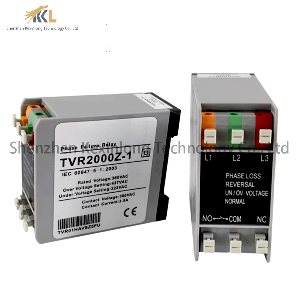 

TVR2000Z-1 100% working originalPhase Sequence Relay Open Phase Protection Over Voltage Protection Spot Photo