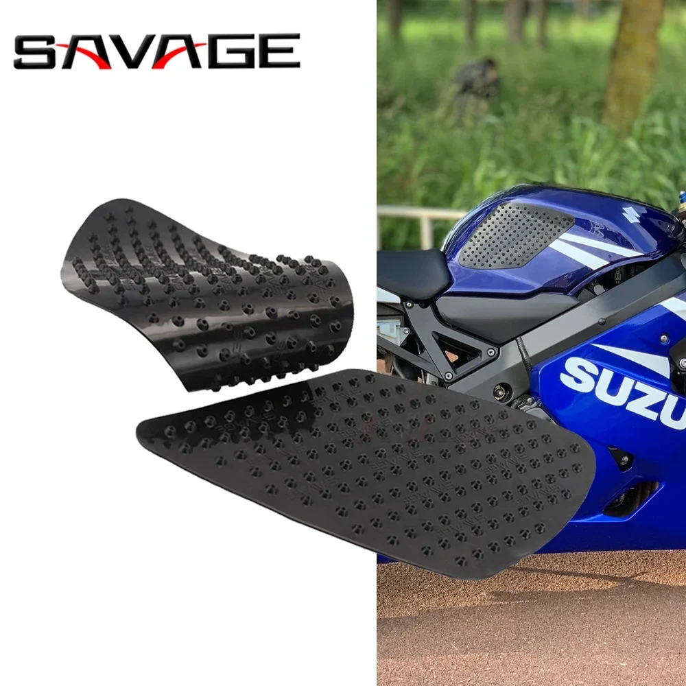 Motorcycle Tank Pads Sticker Side Tankpads For SUZUKI GSX 1300R GSR 600 GSXR 1000 GSR600 GSX1300R HAYABUSA  Anti Slip Sticker