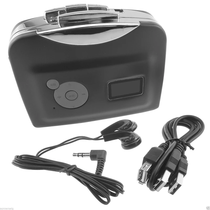 

USB Cassette Tape Player Tape To MP3 Recording Music Into USB Flash Drive Adapter Music USB Cassette Player Converter
