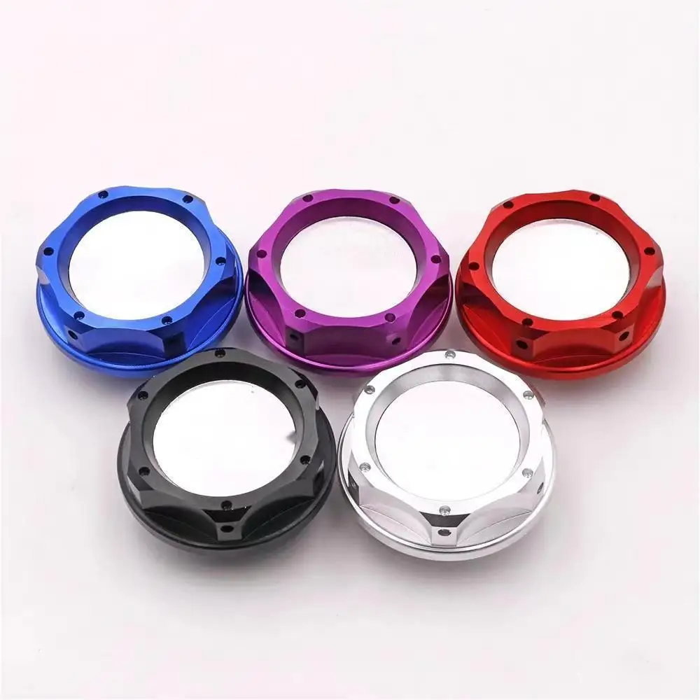 

Engine Oil Fuel Filler Billet Cap Tank Cover for Toyota Honda Subaru