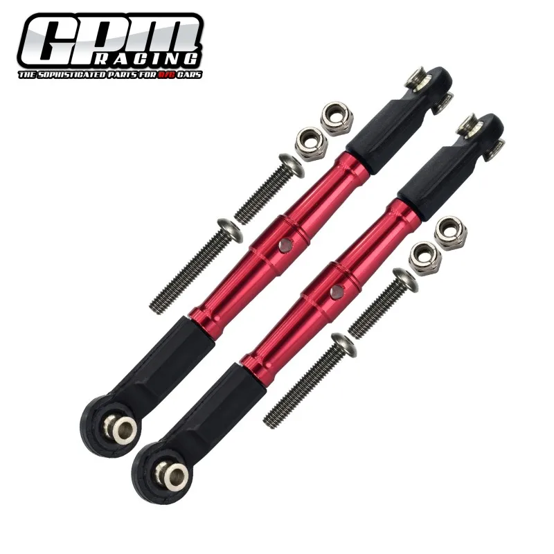 وصلة ربط المقطورة الأمامية من الألومنيوم GPM للتوجيه لـ LOSI 1/10 Baja Rey 1.0 / 2.0