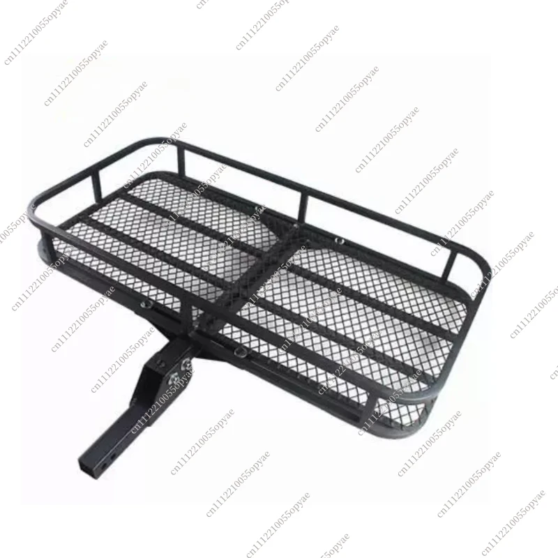 

Folding Hitch Cargo Carrier for SUV Truck, 2-Inch Receiver Rear Luggage Basket, Foldable Trailer Cargo Rack for Camping
