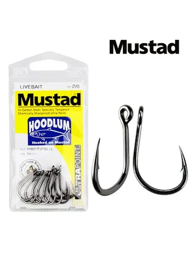 Anzuelos de Pesca de mar Mustad originales 10827 4X anzuelo fuerte cebo vivo anzuelo de púas de acero rico en carbono anzuelo de plantilla de atún de carpa de esturión Pesca