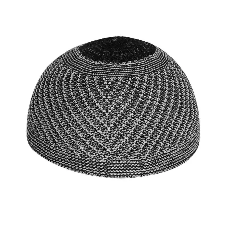 39BD Namaz مسلمون قبعة صلاة رجالية مطرزة أغطية رأس إسلامية قبعة صغيرة إسلامية قبعة كوفي إسلامية تقليدية