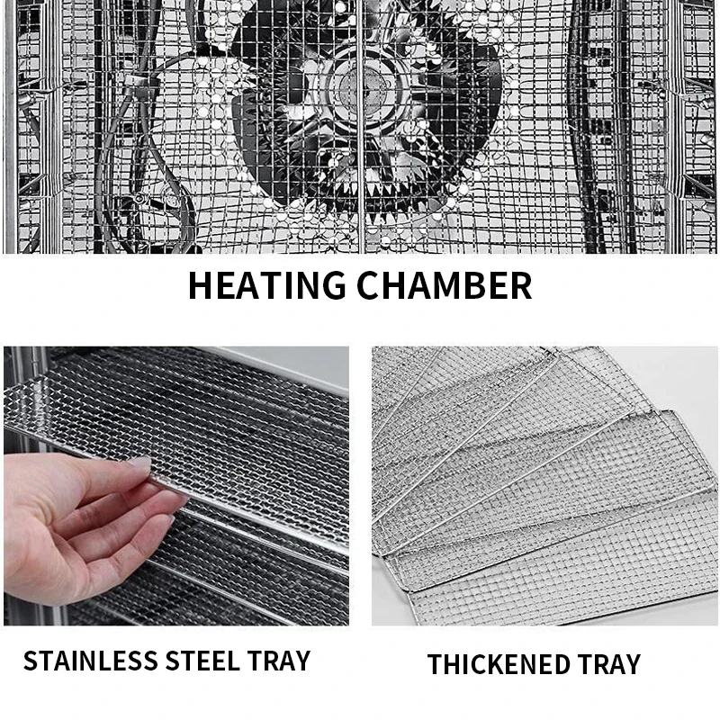 ステンレス鋼の果物と肉の乾燥機,LT-20, 1200w