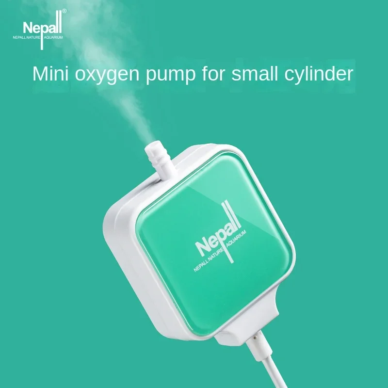 Nepall Mini Oxygen Pump, Small Household Fish Tank Oxygen Pump Oxygen Pump, High Value Fish Tank  Machine